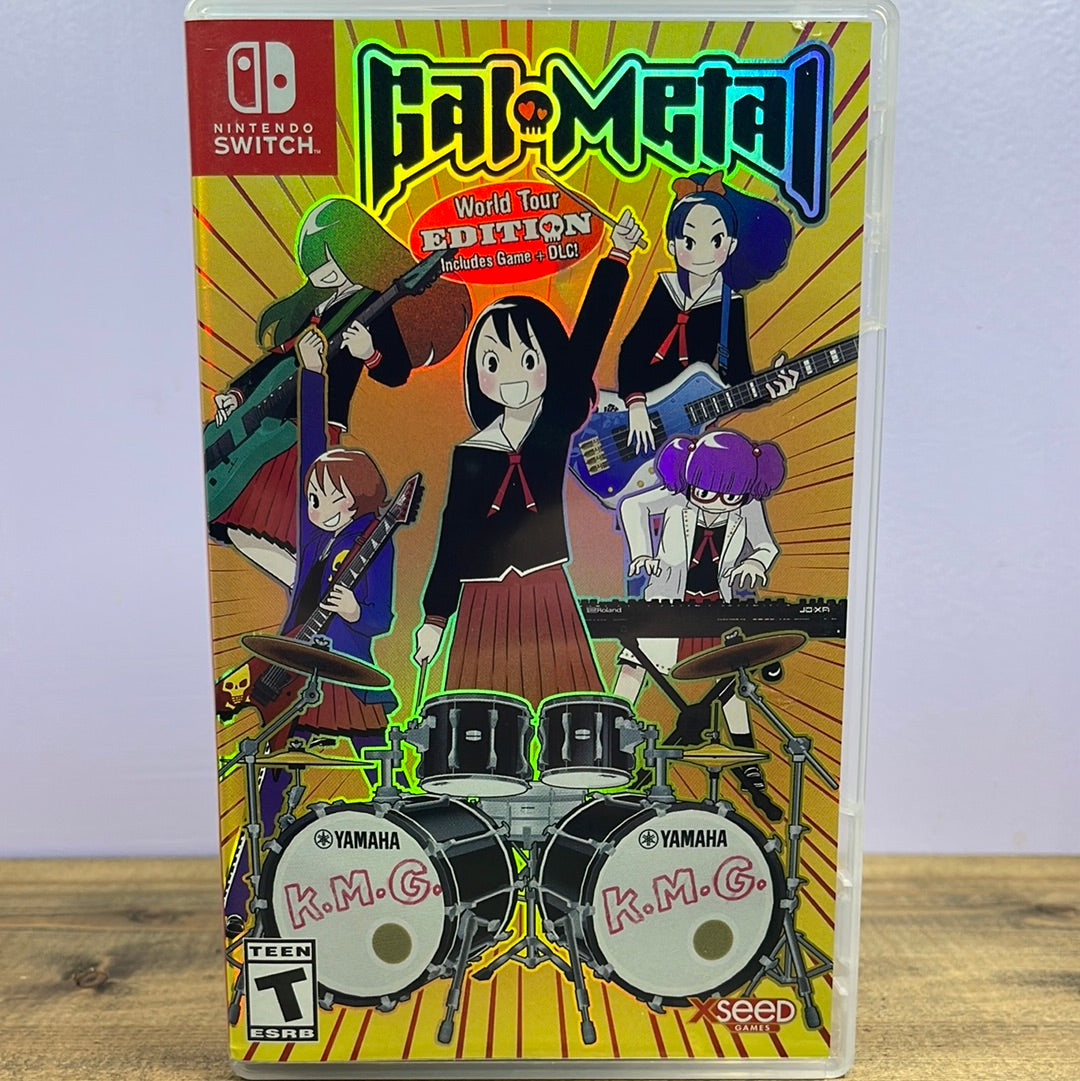 Nintendo Switch - Gal Metal [World Tour Edition] Retrograde Collectibles DMM Games, Gal Metal, GOTY, Marvelous, Nintendo, Nintendo Switch, Rhythm, Rhythm Game, Single Player Preowned Video Game 