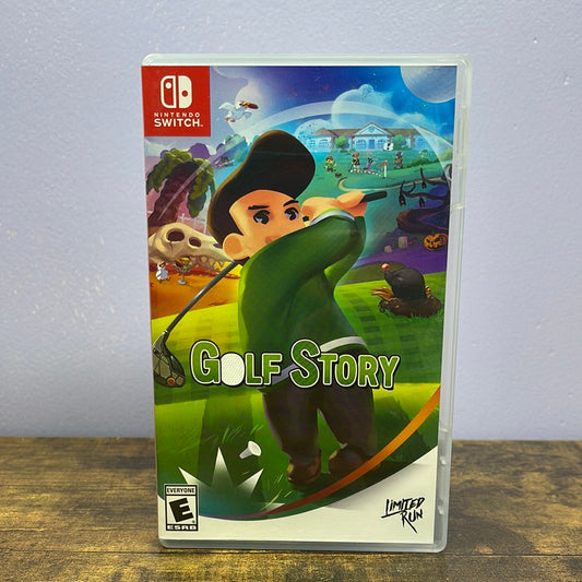 Nintendo Switch - Golf Story Retrograde Collectibles CIB, Golf, Limited Run, Nintendo Switch, Roleplaying Game, RPG, Sidebar Games, Single Player, Sports Preowned Video Game 