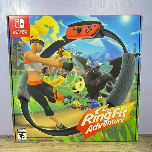 Nintendo Switch - Ring Fit Adventure Retrograde Collectibles Adventure, CIB, E10 Rated, Exercise, Nintendo, Nintendo Switch, Roleplaying Game, RPG, Switch Preowned Video Game 