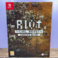 Nintendo Switch - Riot Civil Unrest [Signature Edition/PAL IMPORT] Retrograde Collectibles 16 Bit, CIB, Civil Unrest, Import, Merge, Nintendo, Nintendo Switch, PAL Version, Pegi 16 Rated, Rio Preowned Video Game 