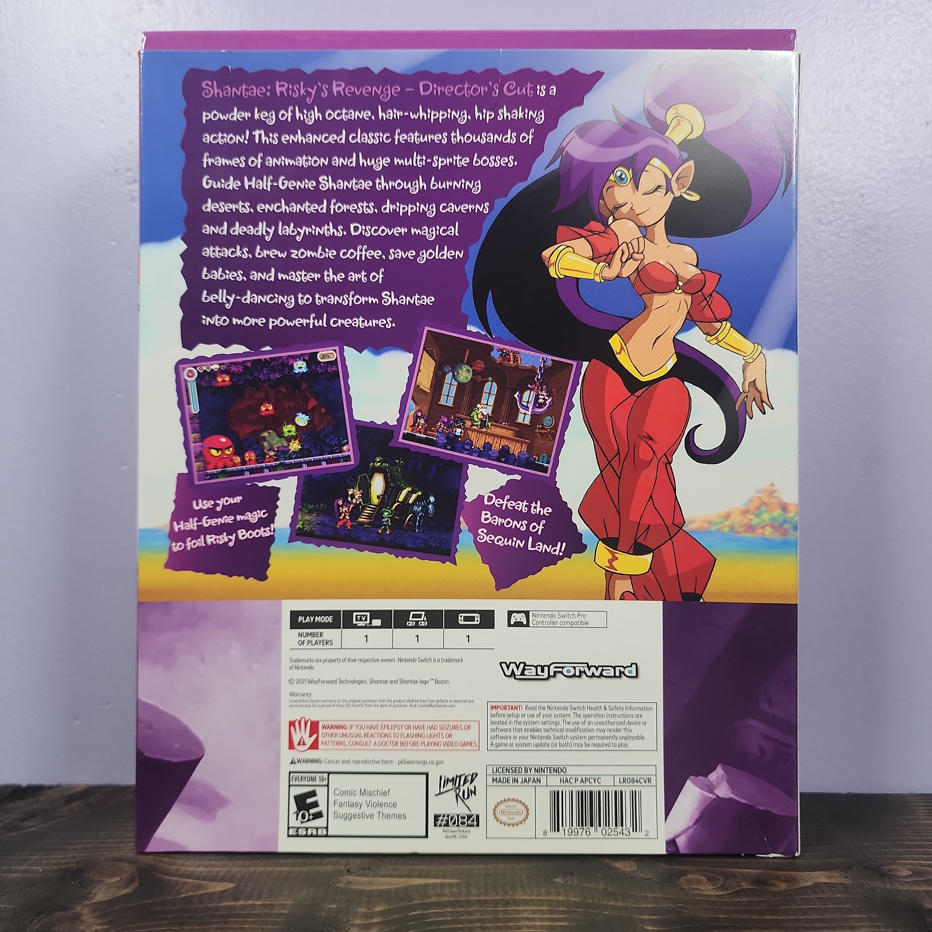 Nintendo Switch - Shantae: Risky's Revenge Director's Cut [Collector's  Edition]