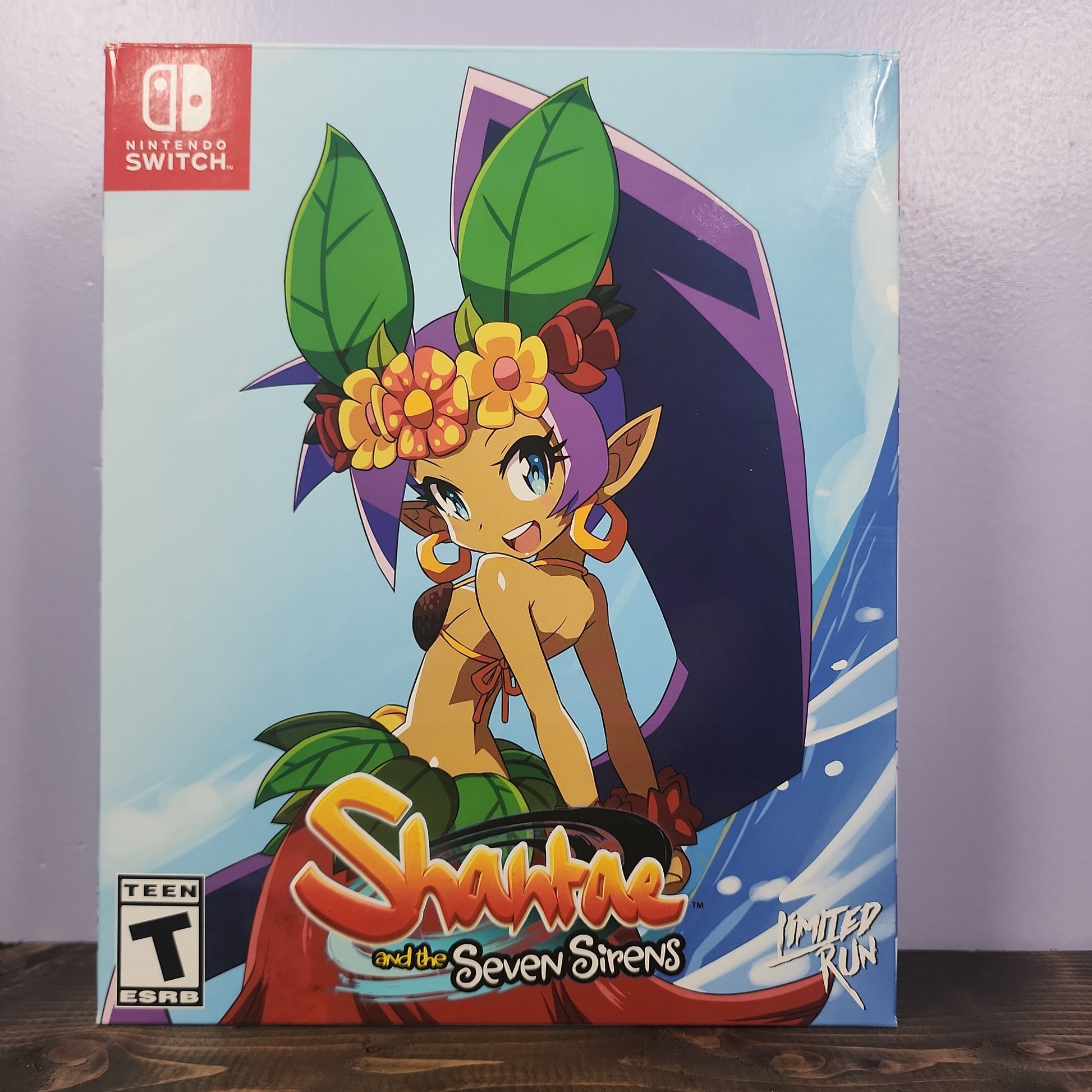 Nintendo Switch - Shantae and the Seven Sirens [Collector's Edition] Retrograde Collectibles 2D, Adventure, Collector's Edition, Female Protagonist, Limited Run, Metroidvania, Nintendo, Nintend Preowned Video Game 