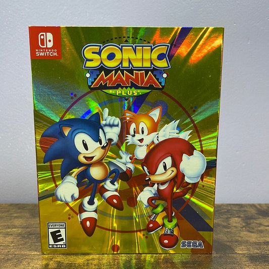 Nintendo Switch - Sonic Mania Plus Retrograde Collectibles 2D, Action, CIB, E Rated, Nintendo Switch, Platformer, Retro, SEGA, Sonic Series, Switch Preowned Video Game 