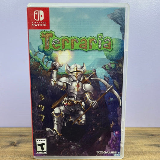 Nintendo Switch - Terraria Retrograde Collectibles 505Games, Action, Adventure, CIB, Nintendo, Nintendo Switch, Sandbox, Switch, Teen Rated Preowned Video Game 