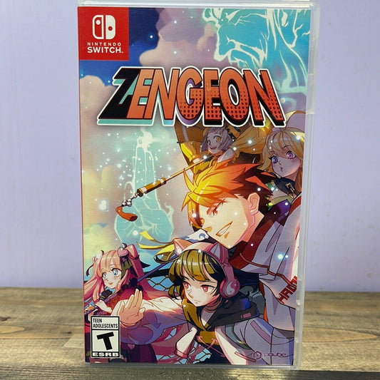 Nintendo Switch - Zengeon Retrograde Collectibles Action, CIB, Fantasy, Nintendo Switch, PQUBE, Rogue Lite, Roguelike, Roleplaying, RPG, Single Player Preowned Video Game 