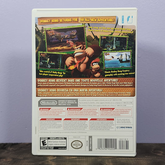Nintendo Wii - Donkey Kong Country Returns Retrograde Collectibles Action, Adventure, CIB, Donkey Kong Series, E Rated, Nintendo, Nintendo Wii, Platformer, Retro Studi Preowned Video Game 