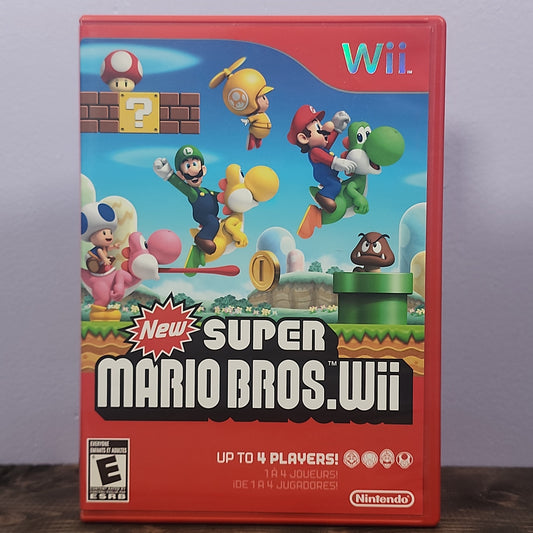 Nintendo Wii - New Super Mario Bros. Wii Retrograde Collectibles 2D, CIB, Co-op, E Rated, Mario Series, Multiplayer, New Super Mario Bros, Nintendo Wii, Platformer,  Preowned Video Game 