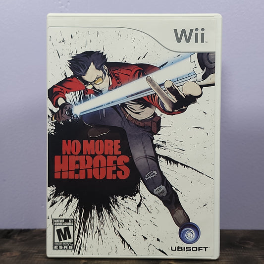 Nintendo Wii - No More Heroes Retrograde Collectibles 3D, Action, Beat 'Em Up, Grasshopper Manufacture, M Rated, Nintendo Wii, No More Heroes Series, Ubis Preowned Video Game 