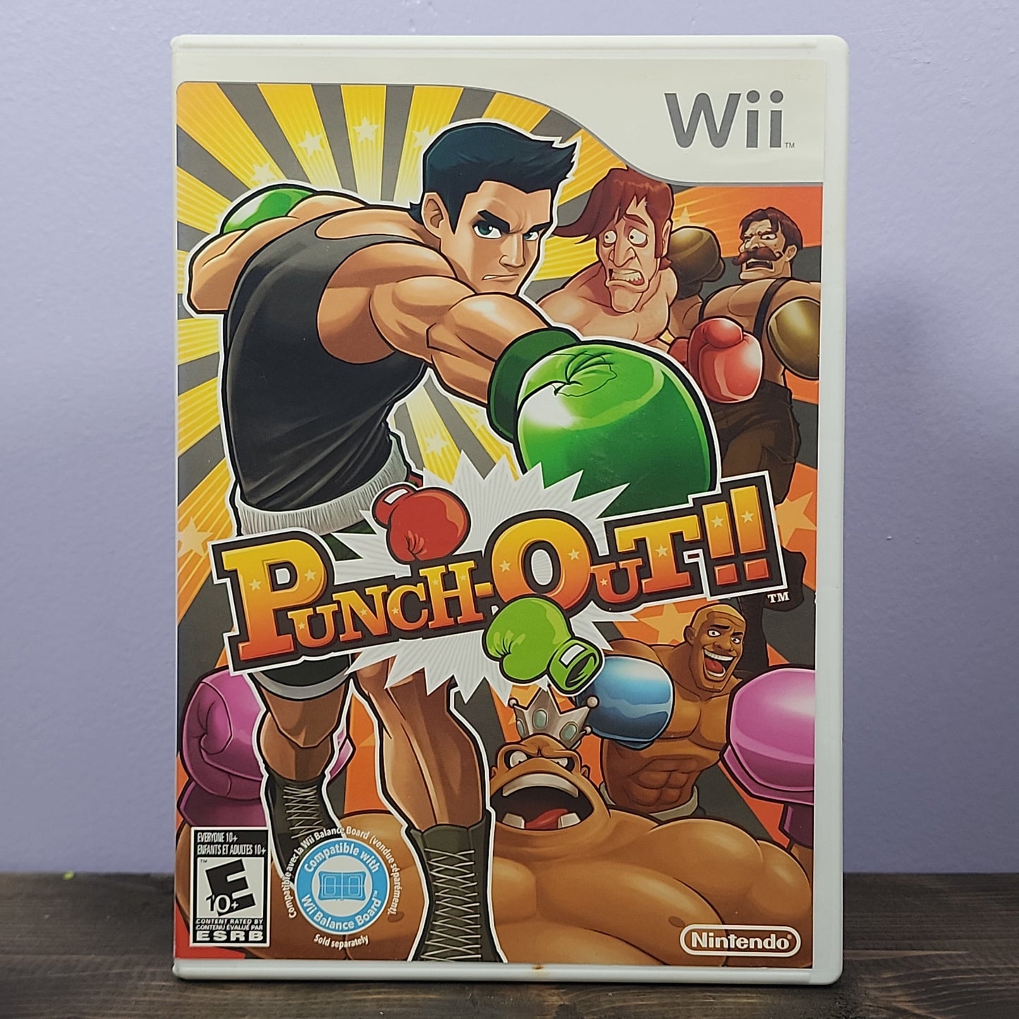 Nintendo Wii - Punch-Out!! Retrograde Collectibles Action, Balance Board Compatible, Boxing, E10 Rated, Next Level Games, Nintendo Wii, Punch Out Serie Preowned Video Game 