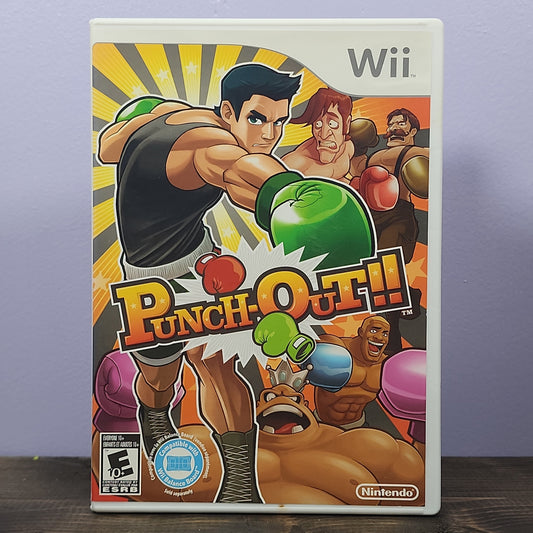 Nintendo Wii - Punch-Out!! Retrograde Collectibles Action, Balance Board Compatible, Boxing, E10 Rated, Next Level Games, Nintendo Wii, Punch Out Serie Preowned Video Game 