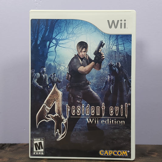Nintendo Wii - Resident Evil 4: Wii Edition Retrograde Collectibles Action, Adventure, Capcom, CIB, Horror, M Rated, Nintendo Wii, Resident Evil Series, Survival, Third Preowned Video Game 