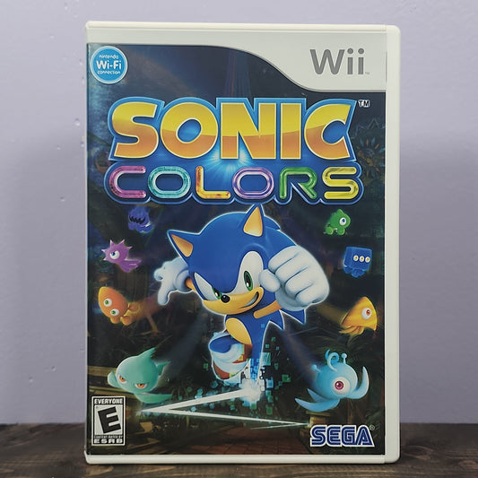 Nintendo Wii - Sonic Colors Retrograde Collectibles 2D, 3D, Action, E Rated, Nintendo Wii, Platformer, SEGA, Sonic Team, Sonic the Hedgehog Series, Wii Preowned Video Game 