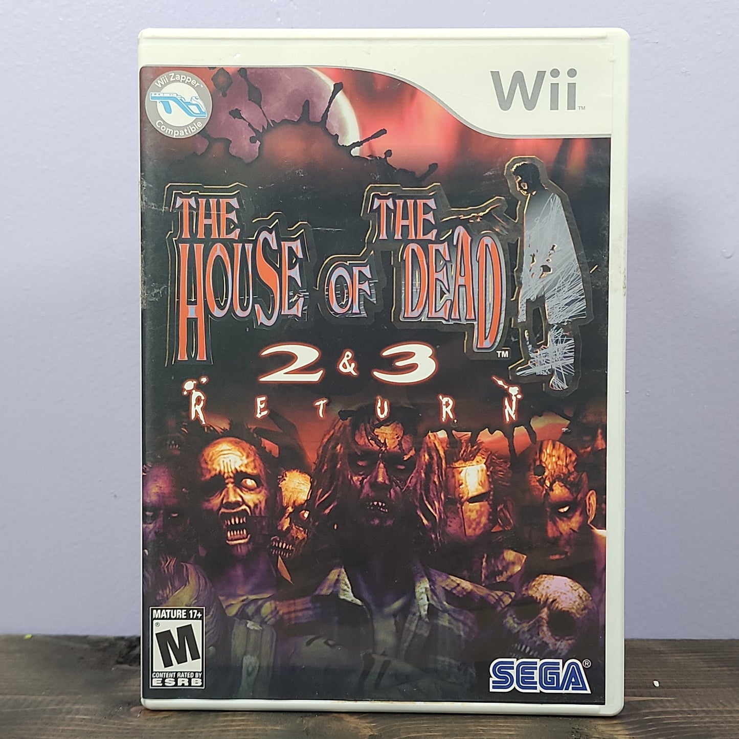 Nintendo Wii - The House of the Dead 2 & 3 Return Retrograde Collectibles Action, Arcade, CIB, Compilation, House of the Dead Series, M Rated, Nintendo Wii, SEGA, Shooter, Wi Preowned Video Game 