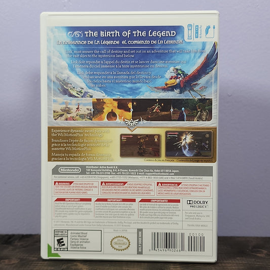 Nintendo Wii - The Legend of Zelda: Skyward Sword Retrograde Collectibles Action, Adventure, CIB, E10 Rated, Fantasy, Legend of Zelda, Nintendo Wii, Wii, Wii Motion Plus, Zel Preowned Video Game 