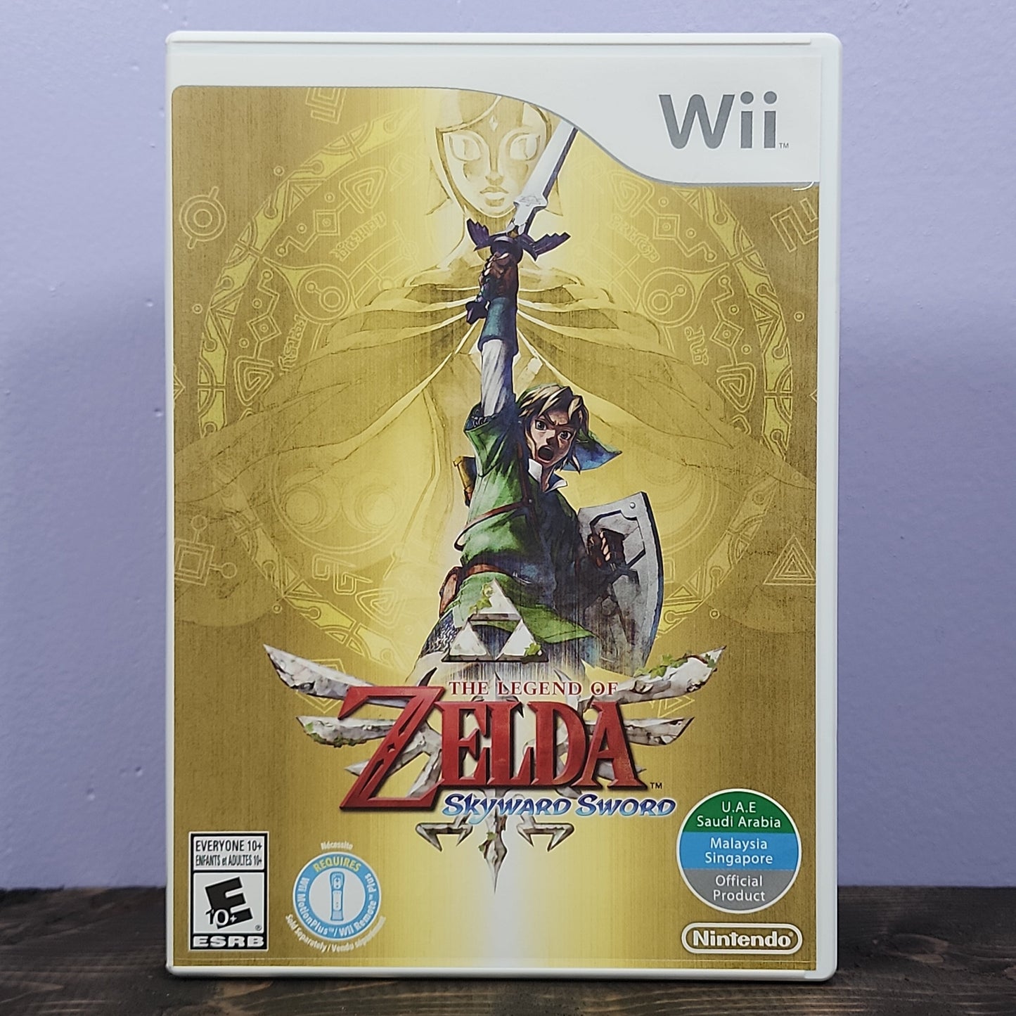 Nintendo Wii - The Legend of Zelda: Skyward Sword Retrograde Collectibles Action, Adventure, CIB, E10 Rated, Fantasy, Legend of Zelda, Nintendo Wii, Wii, Wii Motion Plus, Zel Preowned Video Game 