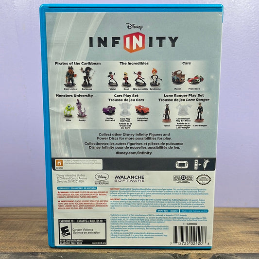 Nintendo Wii U - Disney Infinity Retrograde Collectibles Action, Adventure, Avalanche Software, CIB, Classic Media, Disney, E10 Rated, Nintendo Wii U, Pixar, Preowned Video Game 