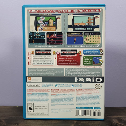 Nintendo Wii U - NES Remix Pack Retrograde Collectibles CIB, Compilation, E Rated, NES, Nintendo, Platformer, Retro, Wii U Preowned Video Game 