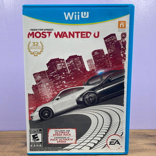 Nintendo Wii U - Need For Speed Most Wanted U Retrograde Collectibles CIB, Driving, E10 Rated, EA, Need for Speed, Nintendo Wii U, Racing, Wii U, WiiU Preowned Video Game 