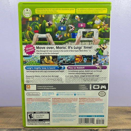 Nintendo Wii U - New Super Luigi U Retrograde Collectibles Action, CIB, E Rated, Luigi, Mario, Nintendo Wii U, platformer, Wii U, WiiU Preowned Video Game 