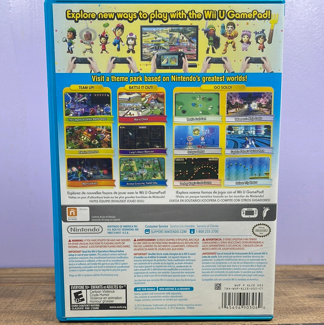 Nintendo Wii U - Nintendoland Retrograde Collectibles CIB, E10 Rated, Mii, Minigame, Nintendo Wii U, Party Game, Wii U, WiiU Preowned Video Game 