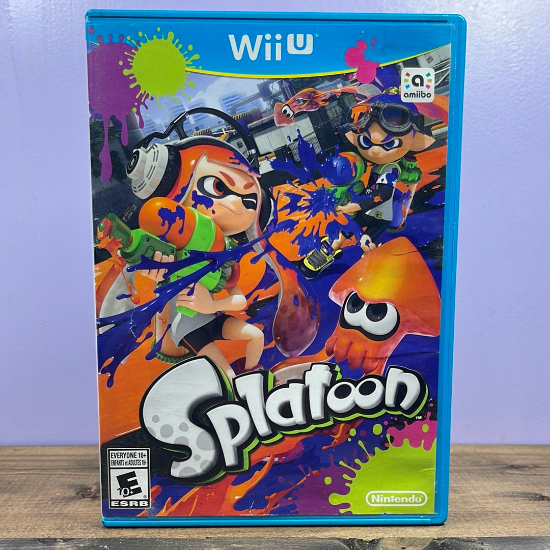 Nintendo Wii U - Splatoon Retrograde Collectibles Action, Amiibo Compatible, Amiibo Support, CIB, E10 Rated, Nintendo Wii U, Shooter, Wii U, WiiU Preowned Video Game 