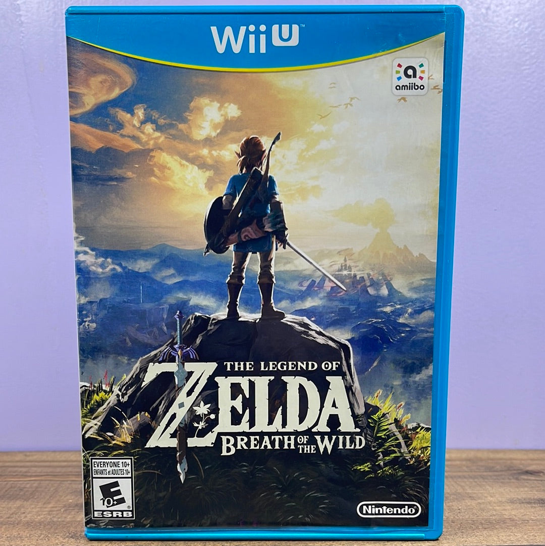 Nintendo Wii U - The Legend of Zelda: Breath of the Wild Retrograde Collectibles Action, Adventure, breath of the wild, CIB, E10 Rated, Legend of Zelda, Nintendo Wii U, RPG, Wii U,  Preowned Video Game 