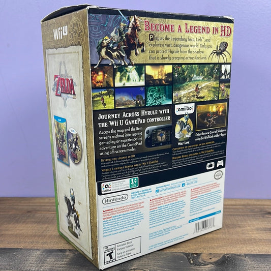 Nintendo Wii U - The Legend of Zelda Twilight Princess HD Retrograde Collectibles Action, Adventure, Amiibo Compatible, Amiibo Support, CIB, Legend of Zelda, Link, Nintendo Wii U, Te Preowned Video Game 