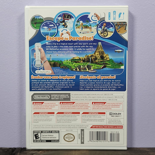 Nintendo Wii - Wii Sports Resort [Sealed] Retrograde Collectibles E Rated, Motion Control, NIB, Nintendo Wii, Party Game, Sports, Wii, Wii Motion Plus Preowned Video Game 