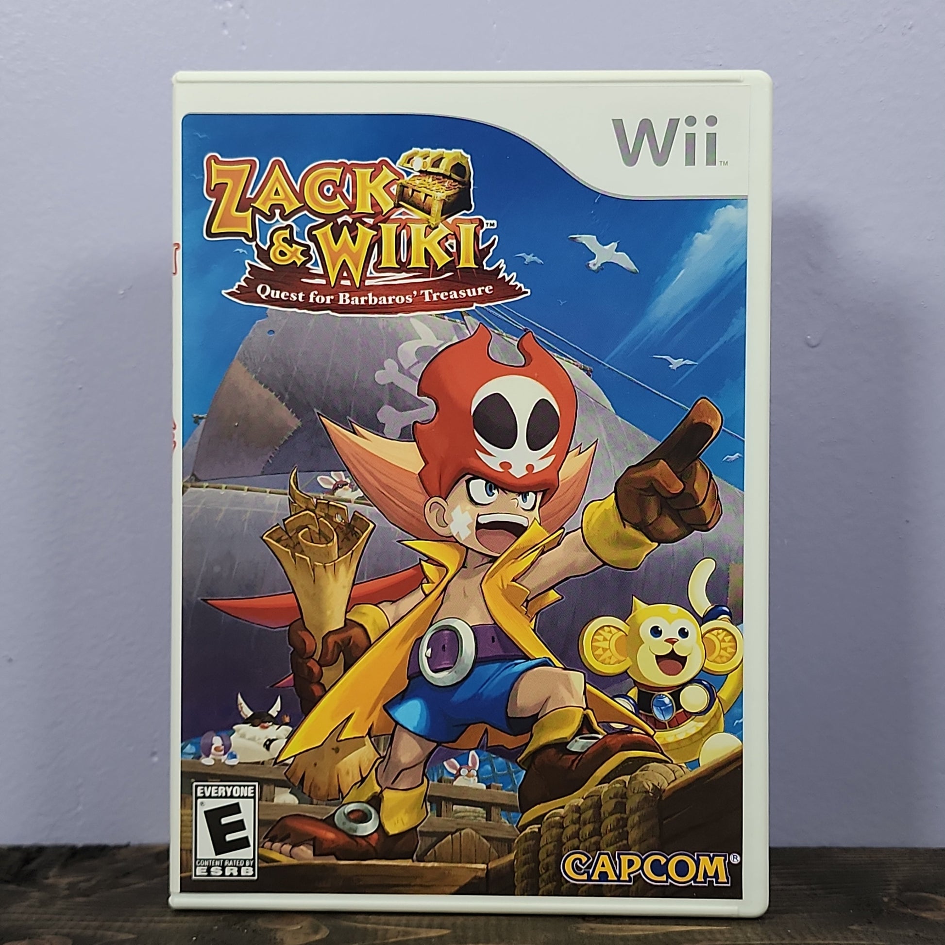 Nintendo Wii - Zack and Wiki: Quest for Barbaros' Treasure Retrograde Collectibles Adventure, Capcom, CIB, E Rated, Nintendo Wii, Point-and-Click, Puzzle, Wii Preowned Video Game 