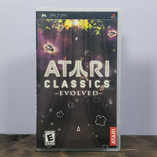 PSP - Atari Classics Evolved Retrograde Collectibles Atari, CIB, Compilation, E Rated, Playstation Portable, PSP, Retro, Stainless Games Preowned Video Game