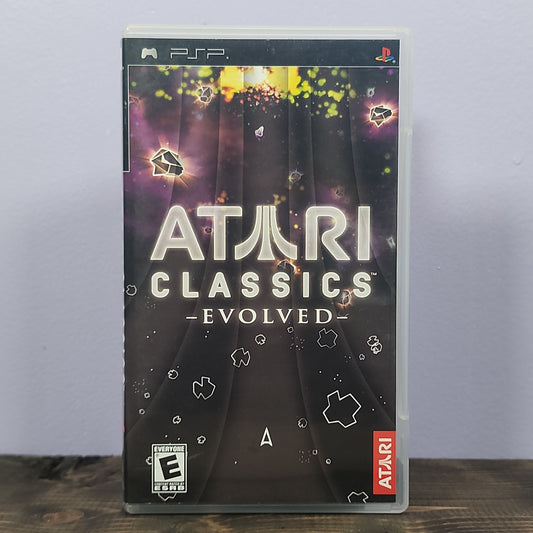 PSP - Atari Classics Evolved Retrograde Collectibles Atari, CIB, Compilation, E Rated, Playstation Portable, PSP, Retro, Stainless Games Preowned Video Game 