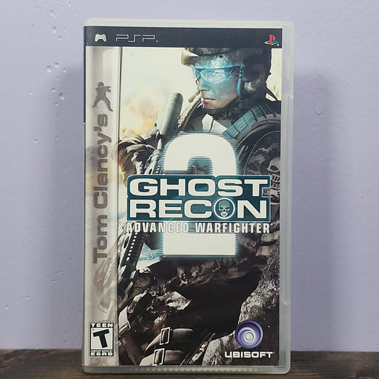 PSP - Ghost Recon: Advanced Warfighter 2 Retrograde Collectibles CIB, First-Person, FPS, Ghost Recon, Playstation Portable, PSP, Red Storm Entertainment, Shooter, T  Preowned Video Game 