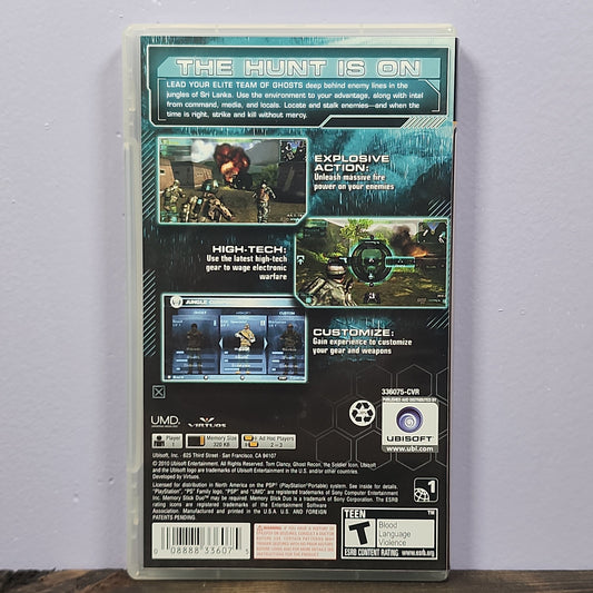 PSP - Ghost Recon: Predator Retrograde Collectibles CIB, Ghost Recon, Playstation Portable, PSP, Shooter, T Rated, Tactical, Third-Person, Tom Clancy Preowned Video Game 