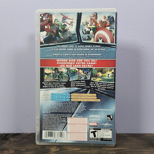 PSP - Marvel: Ultimate Alliance 2 Retrograde Collectibles Action, Activision, CIB, Marvel, Playstation Portable, PSP, RPG, Supehero, T Rated, Ultimate Allianc Preowned Video Game