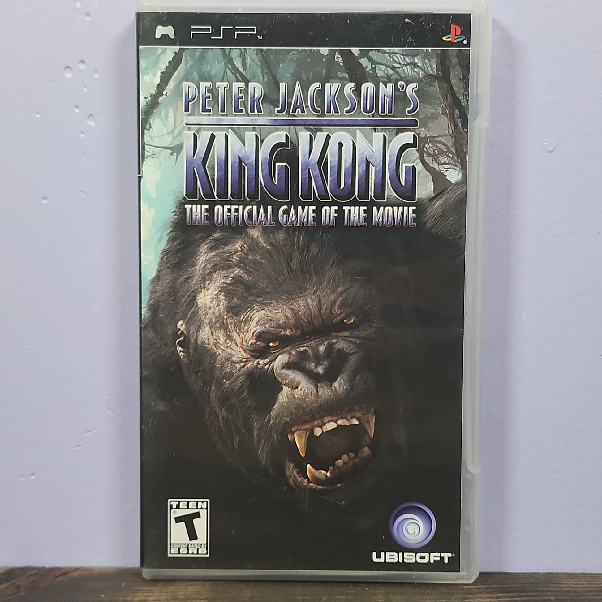 PSP - Peter Jackson's King Kong: The Official Game of the Movie Retrograde Collectibles Action, Adventure, CIB, King Kong, Movie Tie-In, Peter Jackson, Playstation Portable, PSP, T Rated,  Preowned Video Game 