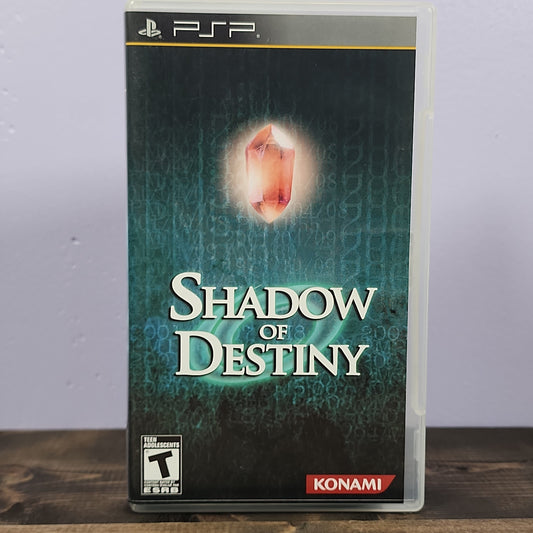 PSP - Shadow of Destiny Retrograde Collectibles Action, Adventure, CIB, Konami, PSP, Sony, T Rated Preowned Video Game