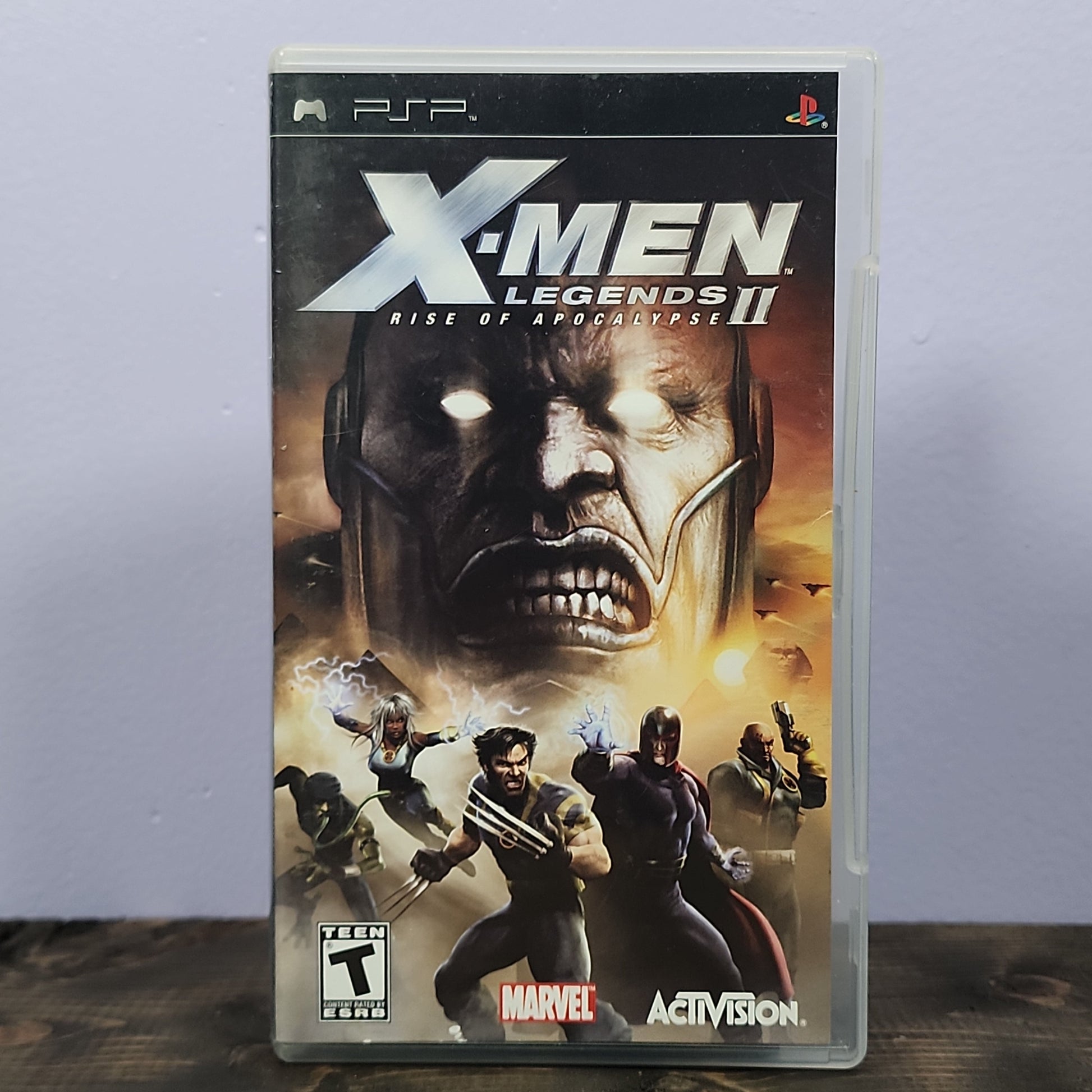 PSP - X-Men Legends II: Rise of Apocalypse Retrograde Collectibles Action, Activision, CIB, Marvel, Playstation Portable, PSP, Raven Software, RPG, Superhero, T Rated, Preowned Video Game 