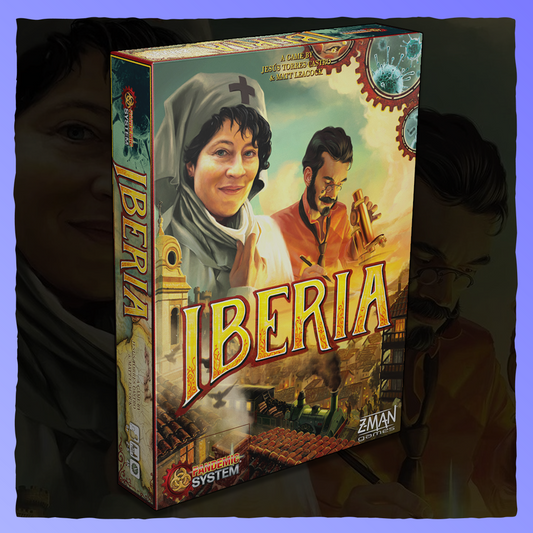Pandemic - Iberia Retrograde Collectibles Board Game, Co-op, Historical, Medical, Pandemic, PVE, Strategy, Z-Man Studios Board Games
