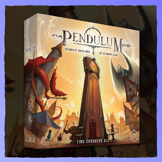 Pendulum - Stonemaier Games Retrograde Collectibles Automa Factory, Board Game, Card Game, Deck Construction, Economic, PVE, PVP, Real-Time, Stonemaier  Board Games