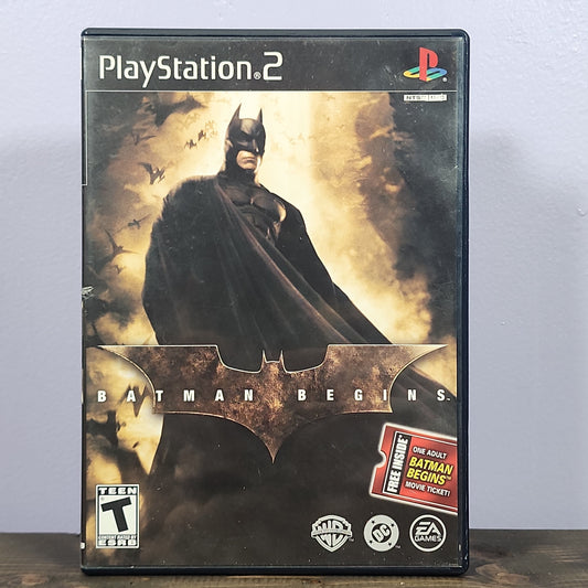 Playstation 2 - Batman Begins Retrograde Collectibles Action, Adventure, Batman, CIB, DC, DC Comics, EA Games, Eurocom, Linear, Movie Tie-In, Playstation  Preowned Video Game 