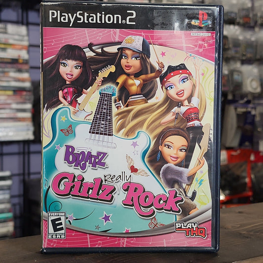 Playstation 2 - Bratz: Girlz Really Rock! Retrograde Collectibles Barking Lizards, Bratz, CIB, E Rated, Playstation 2, PS2, Rhythm, THQ Preowned Video Game 