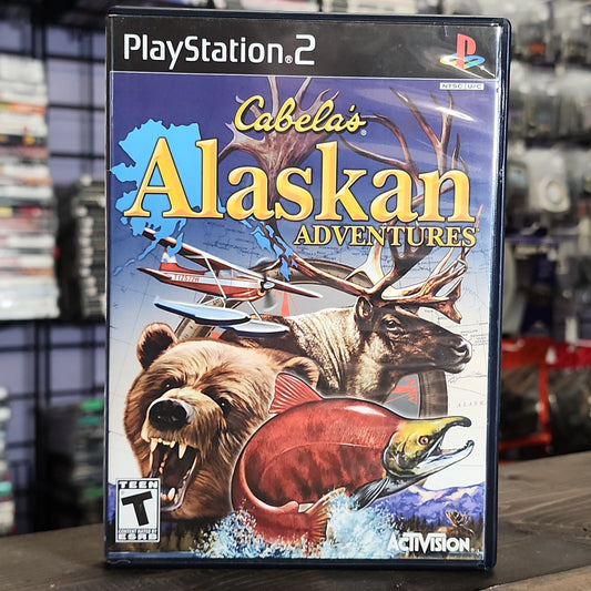 Playstation 2 - Cabela's Alaskan Adventures Retrograde Collectibles Activision, Cabela's, CIB, FUN Labs, Hunting, Playstation 2, PS2, Simulation, T Rated Preowned Video Game 