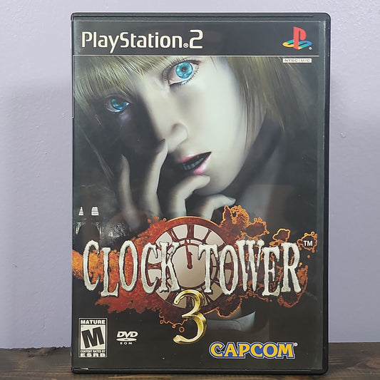 Playstation 2 - Clock Tower 3 Retrograde Collectibles Adventure, CIB, Clock Tower, Horror, M Rated, Playstation 2, PS2, Survival Preowned Video Game 