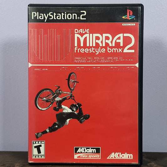 Playstation 2 - Dave Mirra Freestyle BMX 2 Retrograde Collectibles Acclaim, Arcade, Biking, BMX, CIB, Dave Mirra, Playstation 2, PS2, Sports, T Rated, Z-Axis Preowned Video Game 
