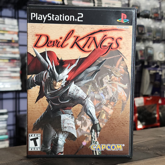 Playstation 2 - Devil Kings Retrograde Collectibles 3D, Action, Beat 'Em Up, CIB, Devil Kings, Playstation 2, PS2, T Rated Preowned Video Game 