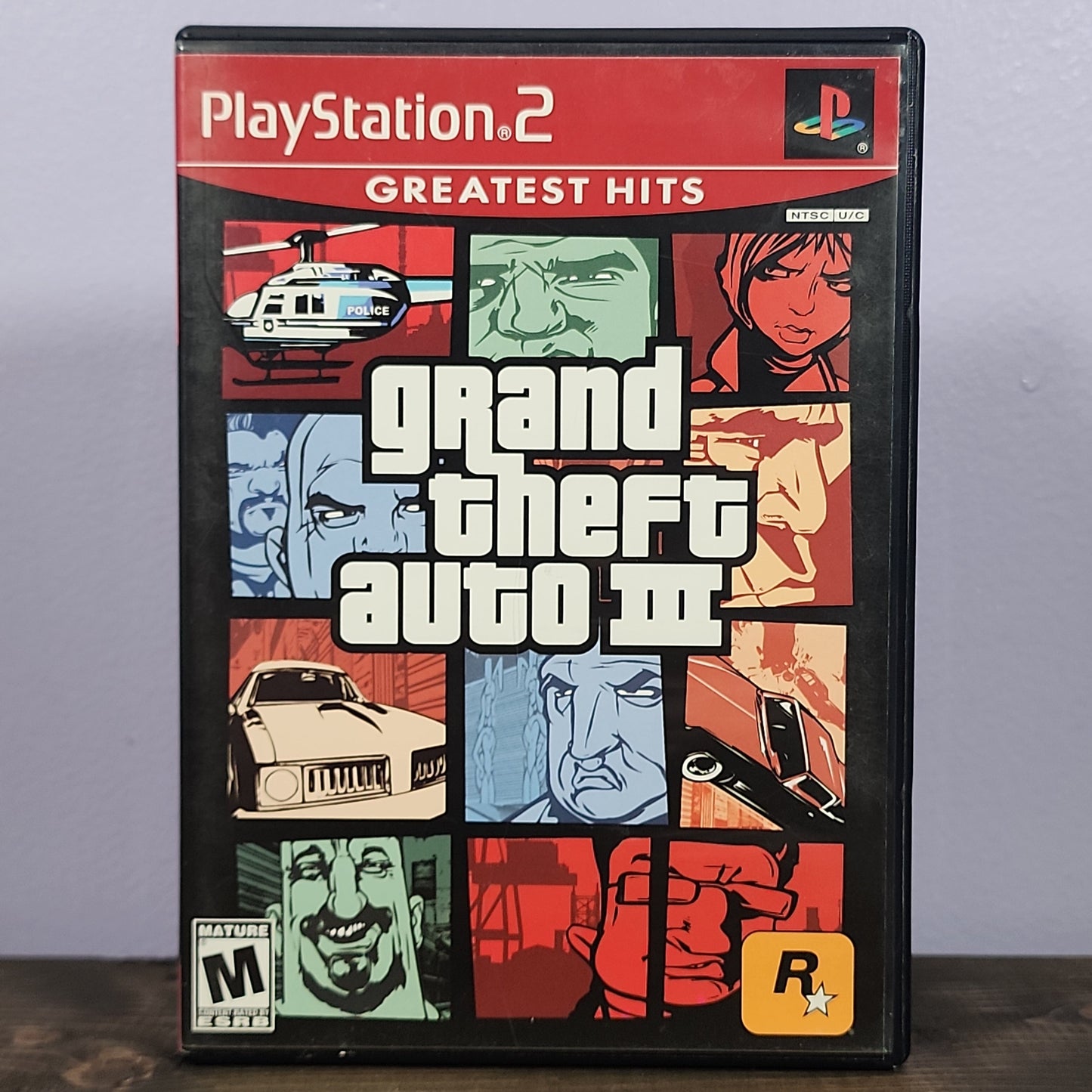 Playstation 2 - Grand Theft Auto III [Greatest Hits] Retrograde Collectibles Action, Adventure, CIB, Crime, Grand Theft Auto, GTA, M Rated, Open World, Playstation 2, PS2, Rocks Preowned Video Game 