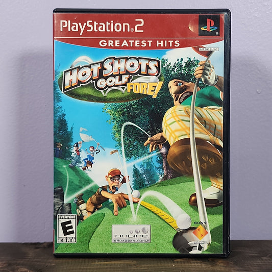 Playstation 2 - Hot Shots Golf: Fore [Greatest Hits] Retrograde Collectibles CIB, Clap Hanz, E Rated, Everybody's Golf, Golf, Hot Shots Golf, Playstation 2, PS2, SCEA, Sony, Spo Preowned Video Game 