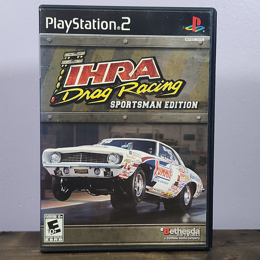 Playstation 2 - IHRA Drag Racing: Sportsman Edition Retrograde Collectibles Bethesda, CIB, Drag Racing, E10 Rated, IHRA, Playstation 2, PS2, Racing, ZeniMax Preowned Video Game 