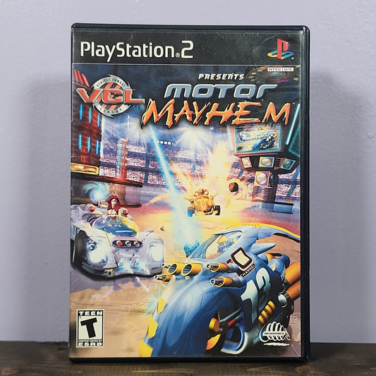 Playstation 2 - Motor Mayhem Retrograde Collectibles Action, Automobile, CIB, Infogrames, Motor Mayhem, Playstation 2, PS2, T Rated, VCL Preowned Video Game 