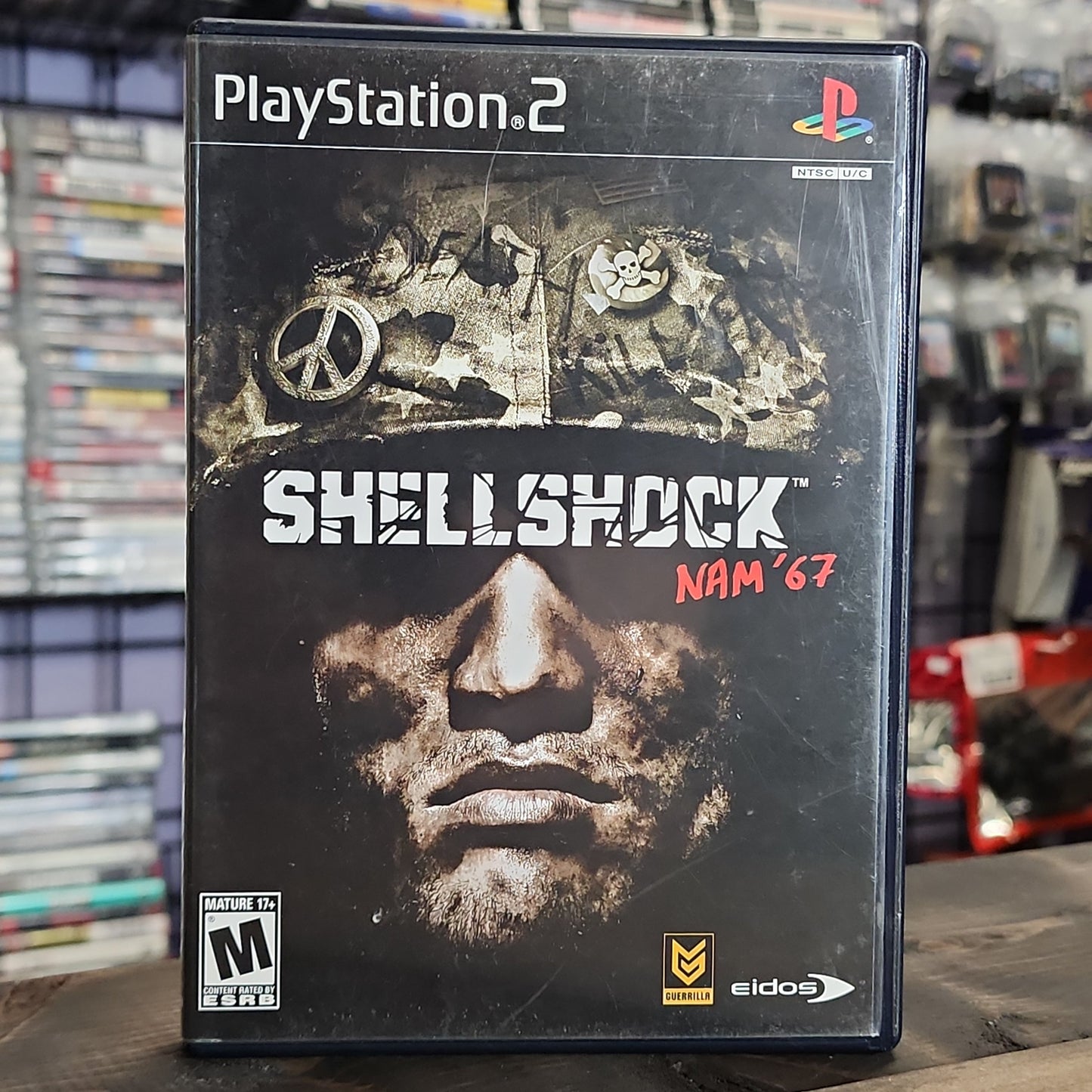 Playstation 2 - ShellShock: Nam '67 Retrograde Collectibles Action, CIB, Eidos Interactive, Guerrilla, Historical, M Rated, Military, Playstation 2, PS2, ShellS Preowned Video Game 